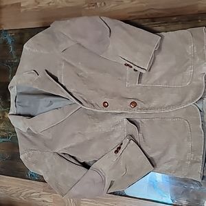 Vintage Jordache Corduroy Sports Coat Jacket Blazer Size 36R